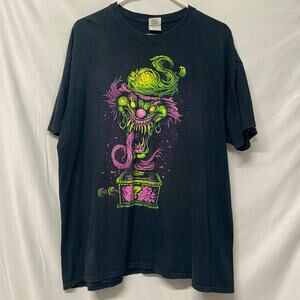 Gildan T Shirt Insane Clown Double Sided XL Black Vintage